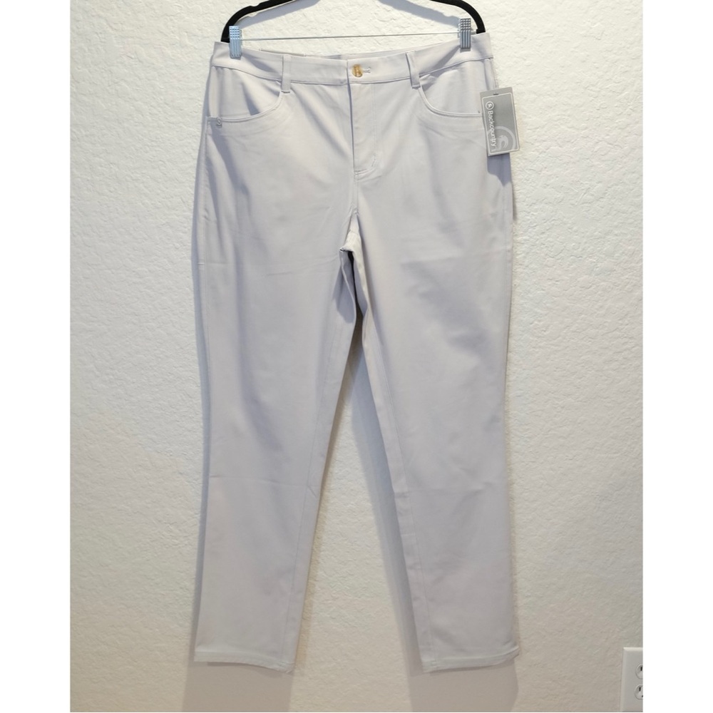 NWT Backcountry Men’s Stretch Chinos Size 34x30 Golf Outdoor Preppy Cream Gray